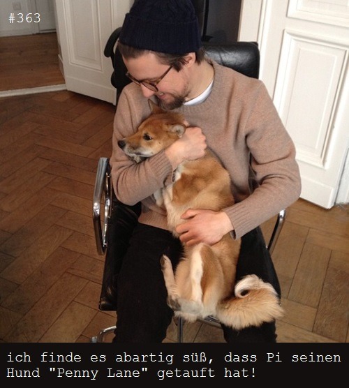 deutschrap-confessions:  #363: “ich finde es abartig süß, dass Pi seinen Hund