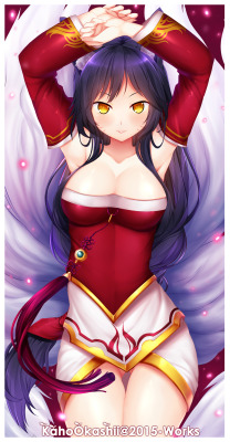 calynntheassassinlady:  twin-tailed:Ahri