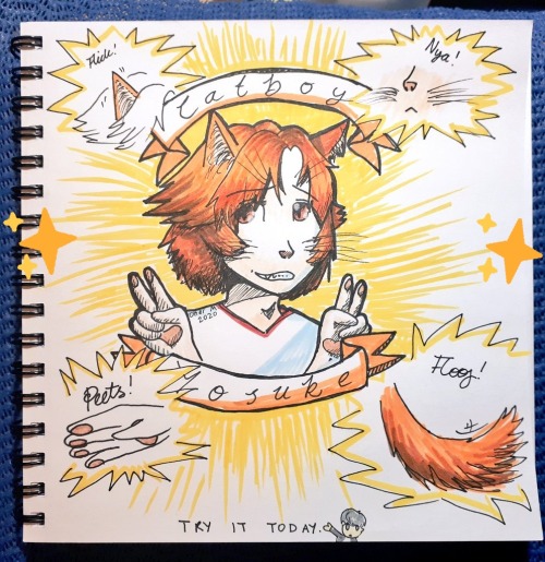 It’s Fun! It’s Free! It’s Catboy Yosuke!* do not take for avatars/etc