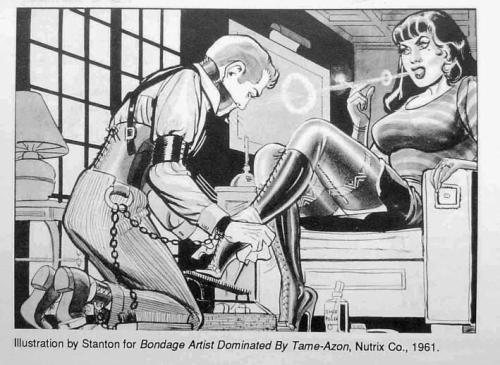 Eric Stanton one of the most fascinating artists concerning femdom and bdsm