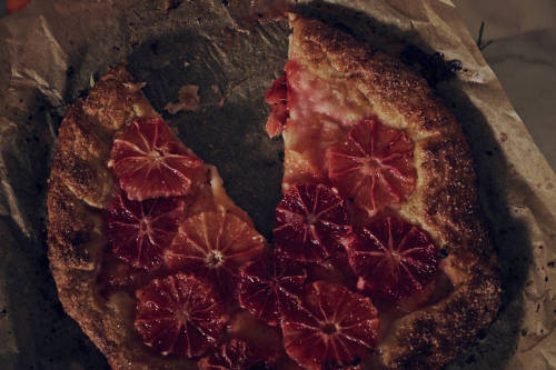 anarchy-of-thought: Blood Orange Galette