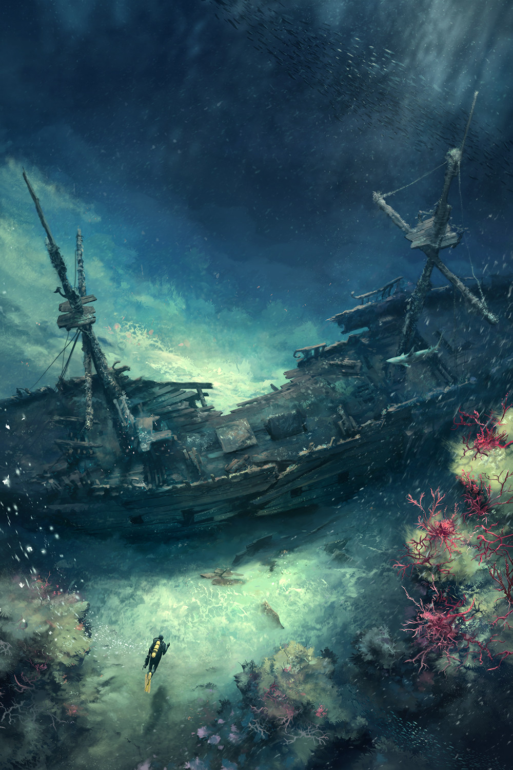 pirate ship sinking | Tumblr