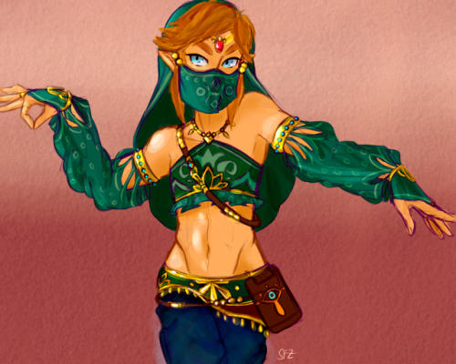 skyfangz:  he got it going on I love drawing him in this outfit
