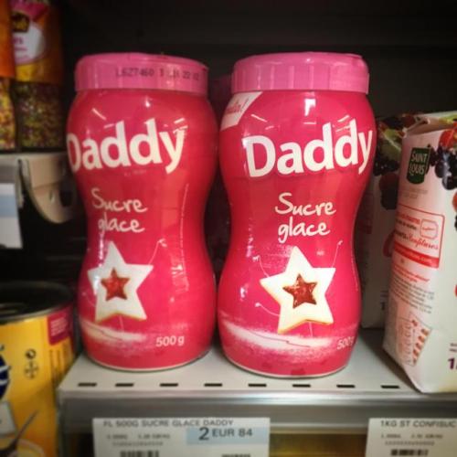 This sugar is called “Daddy”
