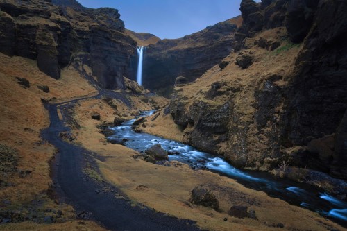 breathtakingdestinations:  Kvernufoss - Iceland (by Jim Nix) 