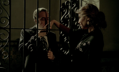 thisobscuredesireforbeauty:That Obscure Object of Desire (Dir. Luis Buñuel, 1977).