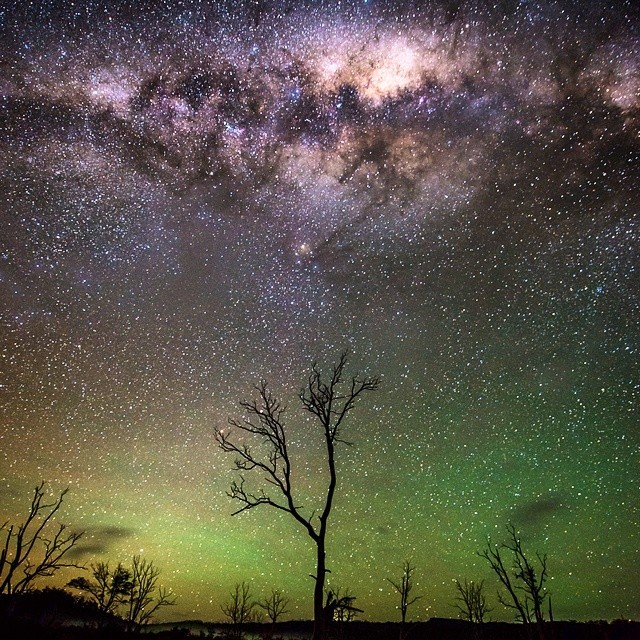 tasmaniabehindthescenery:  Under the Milky Way If you are after clean fresh air and