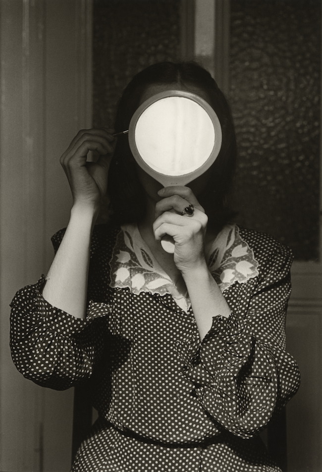 vivipiuomeno1: André Gelpke, Christine mit Spiegel, 1977