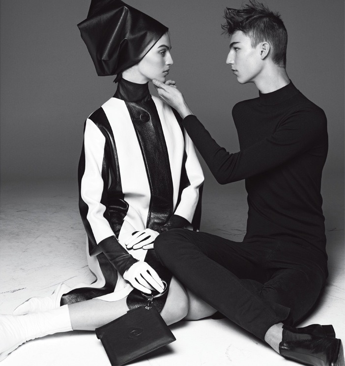  Vanessa Axente &amp; Gustav Swedberg by Steven Meisel for Vogue Italia, March