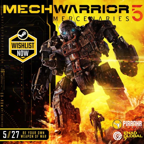 Time is a flat circle (promotional images for Mechwarrior 5: Mercenaries releasing on Xbox and Steam