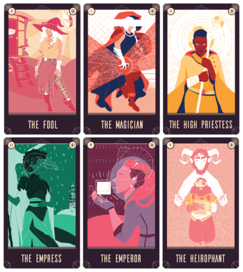 jebiwonkenobi:Finally done with the major Arcana! Individual posts here. 