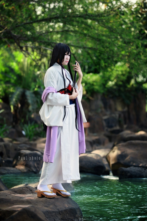 cosplay-in-vietnam: RUROUNI KENSHIN cosplay Cosplayer: Luu MinG Character: Yukishiro Tomoe 