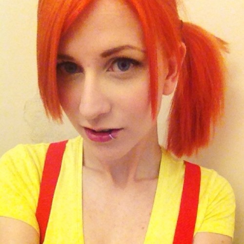 staceyofgotham:  Misty selfies! <3 And yes, that is my real hair! #pokemon #misty #cosplay 