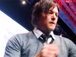 zstephanie:  Cute and sexy, only Norman Reedus can pull it off. (x) 