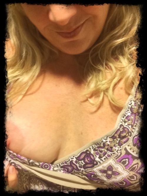 monique-state-of-mind: Love my purple dress…so feminine the way it swooshed around my generou
