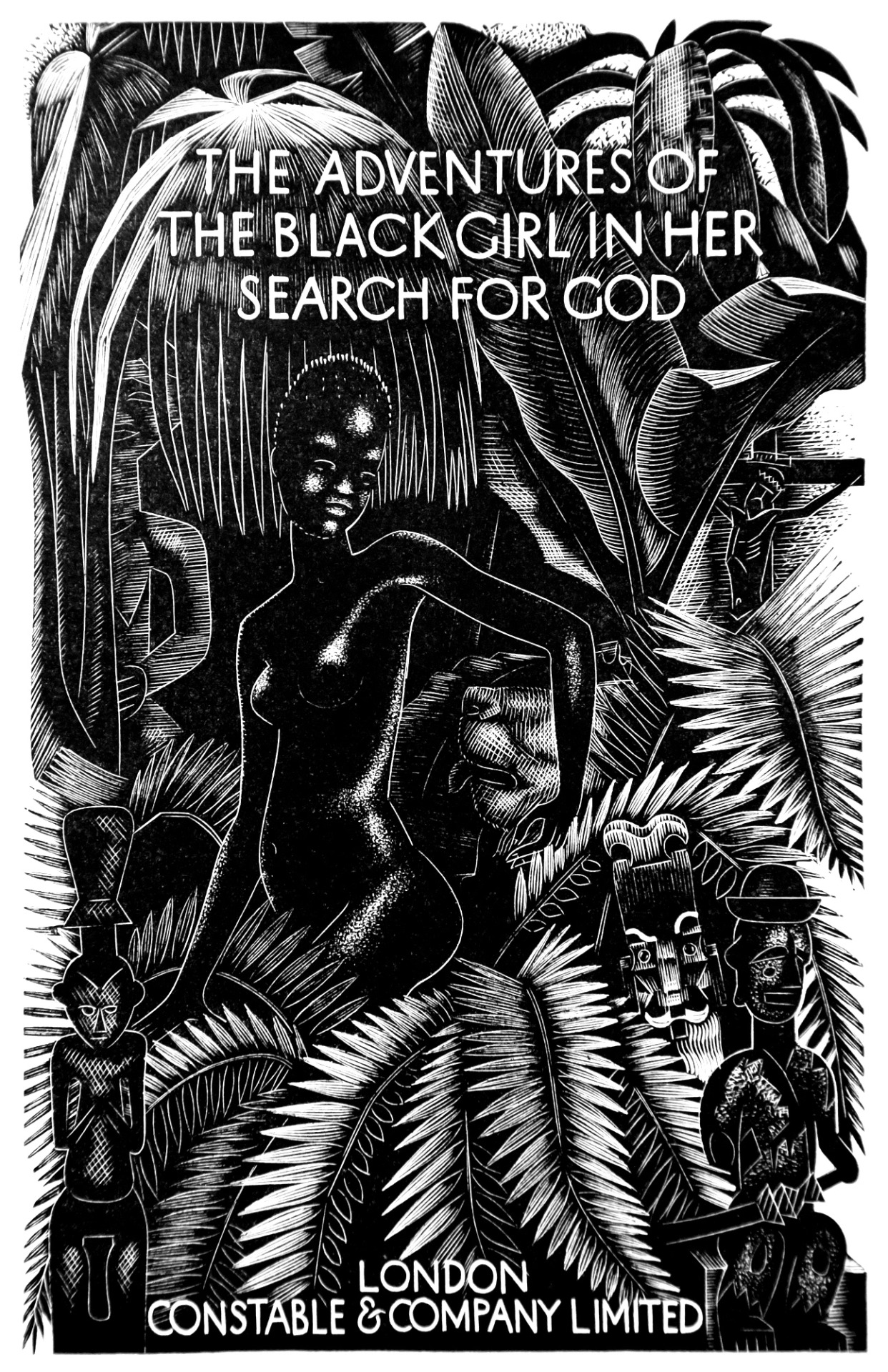 From The Adventures of the Black Girl in Her Search for God, by Bernard Shaw. Illustration