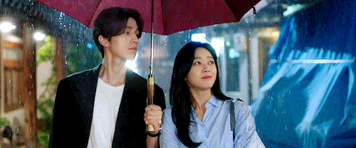 dingyuxi:  Didn’t you bring an umbrella earlier? I lost it.