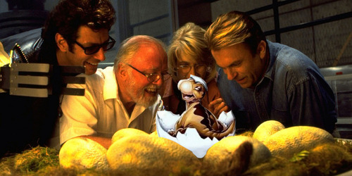 perpetual-loser:  iguanamouth:  perpetual-loser:  iguanamouth:  a jurassic park reboot with the dinosaurs replaced by land before time characters      Did I take it too far? I took it too far didn’t I?… 