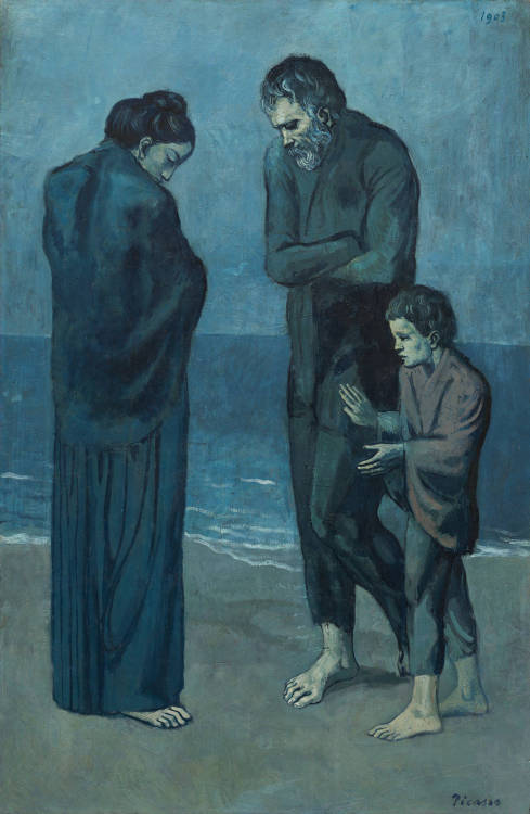 razorshapes:Picasso’s Blue Period (1901-04)&ldquo;The Blue Period is a term used to define to the wo