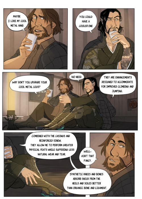 arthikki: A short comic based on a scene I really liked from Chapter 10 of @arcanebarrage ‘s f