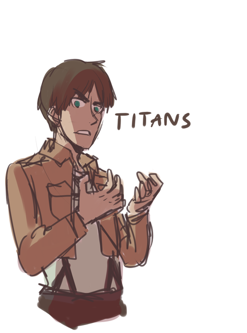 omako:  omako:  Titans or Romance?    #attack on titan #we are all deluding ourselves