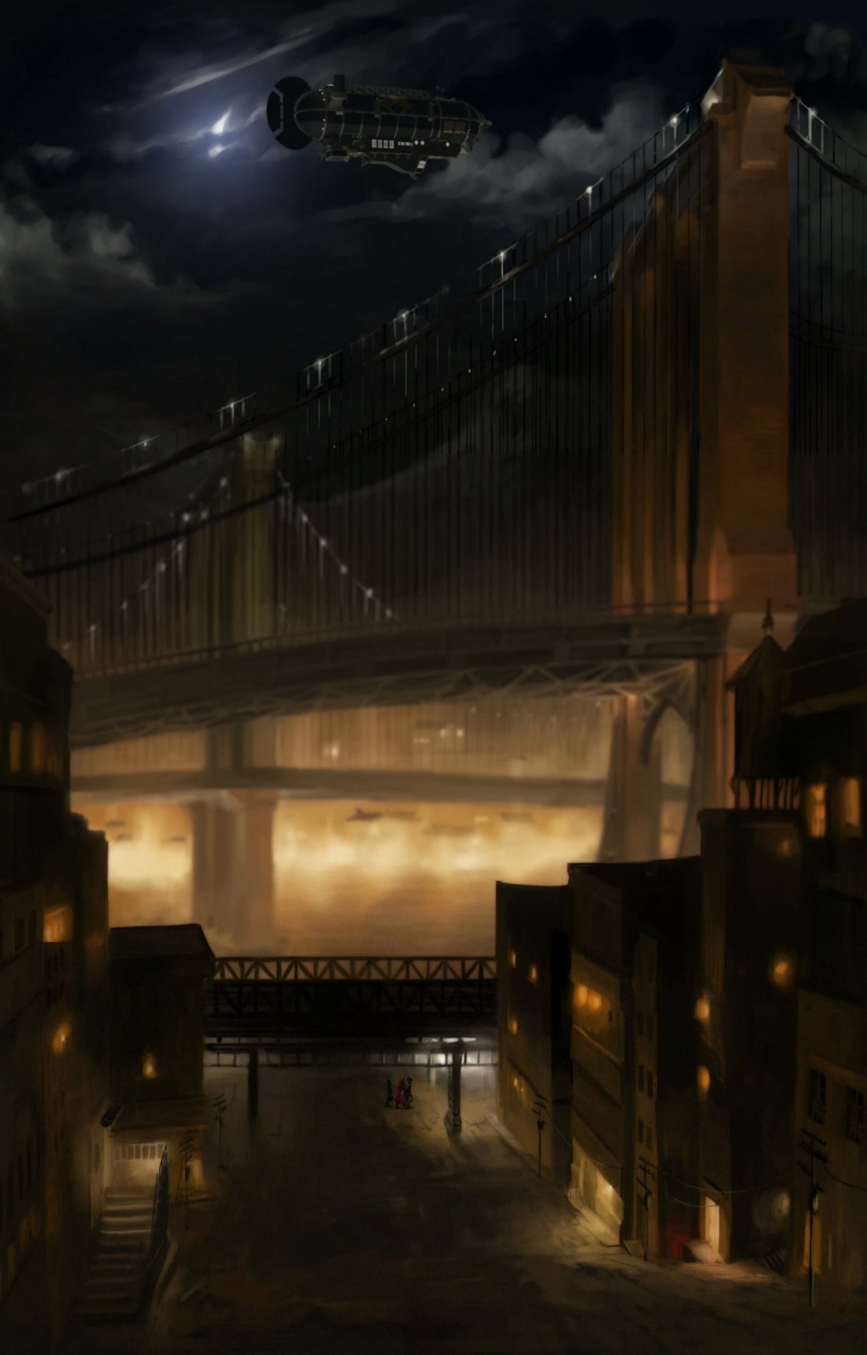 korracast:  Republic City at night. Just an awesome place to be… 