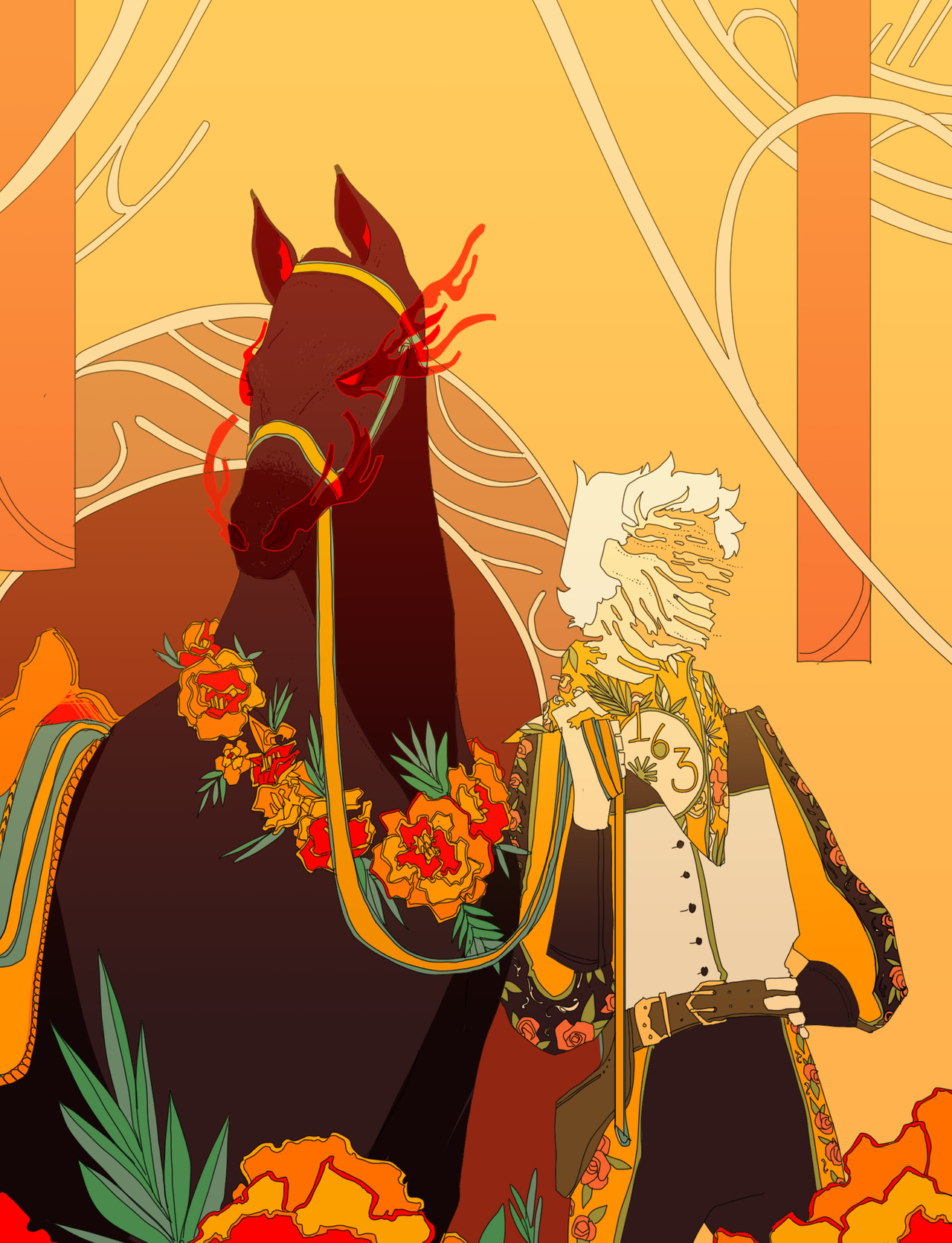 muskegs: black diamond rush and marigold!