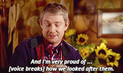 ralover89:ohsofili:Martin Freeman talking about the Make-A-Wish Foundation.This is, quite possibly, 