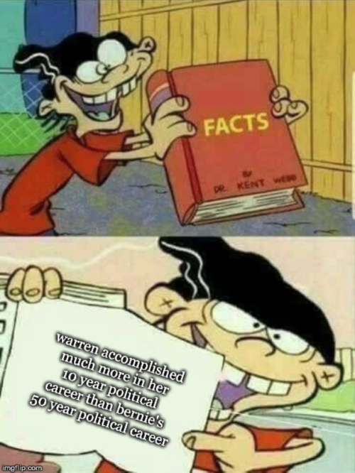 When people ask me why Warren is the better of the two left in the so-called “progressive lane”