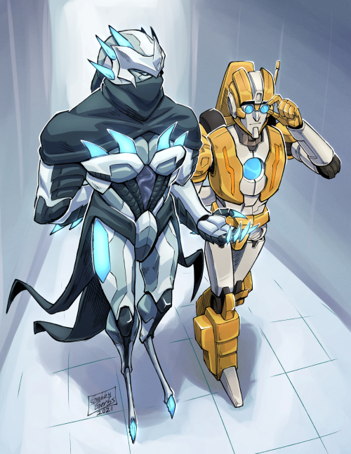 [commission] OC Avalon and Rung having a chat