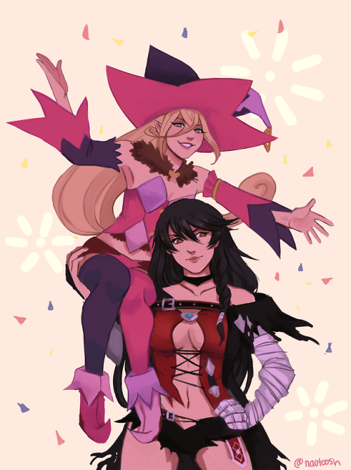 happy holidays to @captainswank , I was your secret santa! you asked for velvet or magilou so I coul