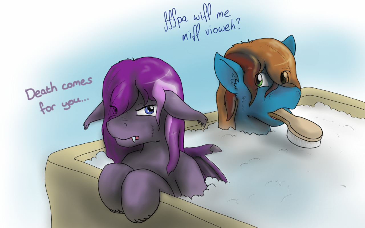 askspades:  So I heard Miss Violet of @askheartandviolet likes to spa with others!