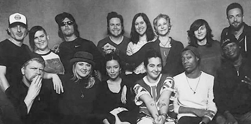 reedusmcbridedaily: TWD Cast at Walker Stalker Con London 2016