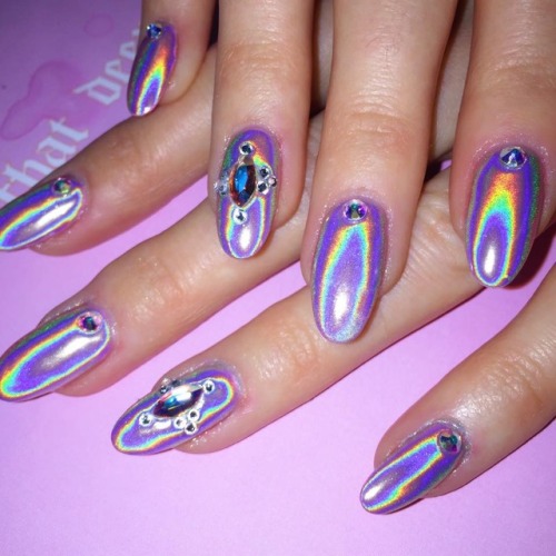 Chrome nails by WAH GIrl Anouska