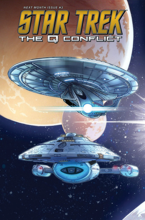 Latest Star Trek comics covers