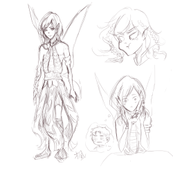 kaedeshigeru:stress-free doodles of fairy