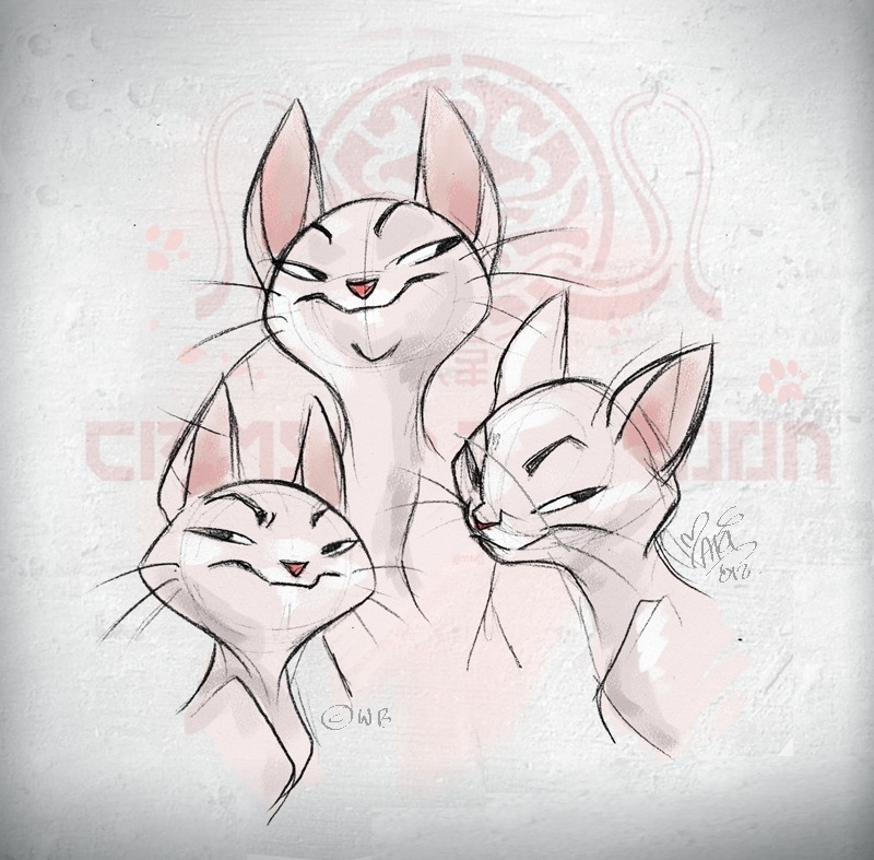 salmonking:  mari-m-art:  :3 I like doing this animal stuff XDDDD Yup…Herc and