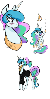 ashjello:  celestia buns give me life -psssstt-