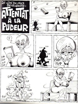 sciencefictiongallery:  Gotlib - Attentat