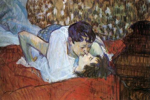 misterchat: secretlesbians: Depictions of Lesbianism by Henri Toulouse Lautrec During his life, Laut