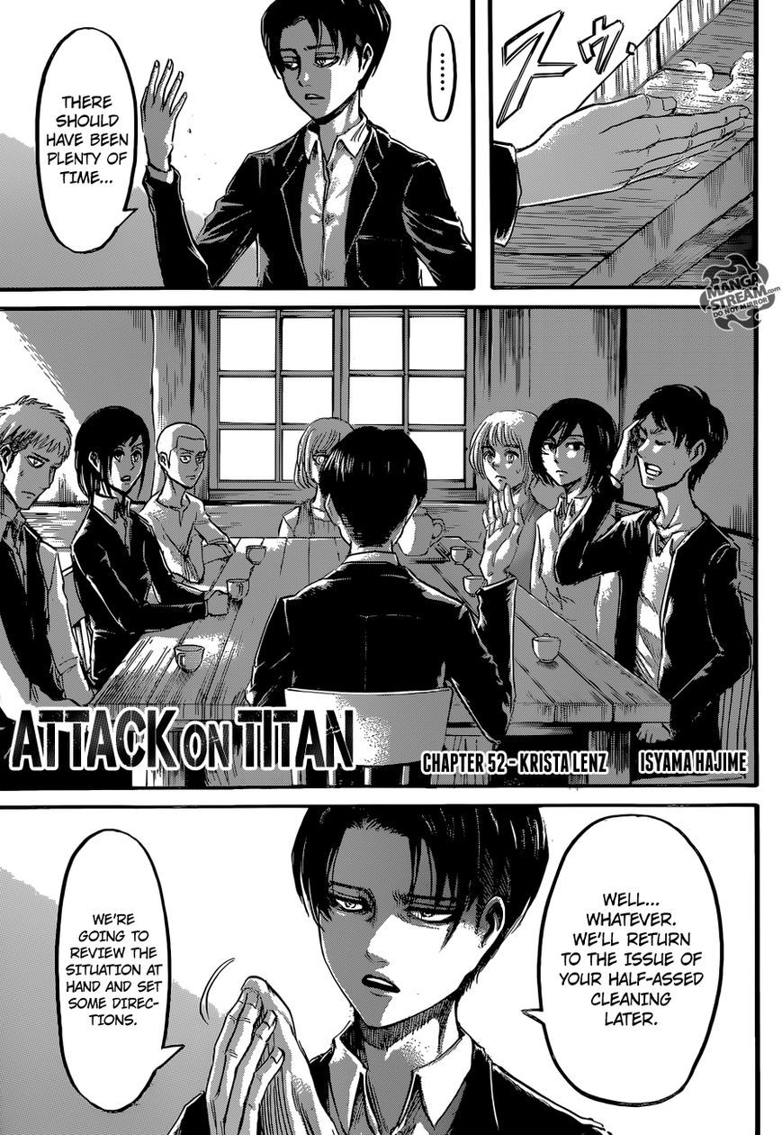  Isayama Hajime inking his chapter 52 manuscript + the finished page (Via MangaStream)