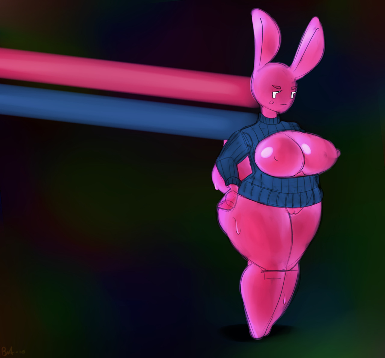 emeraldbitfox:  @darky03 gelbun for ya, happy late birthday   Lovin the style on