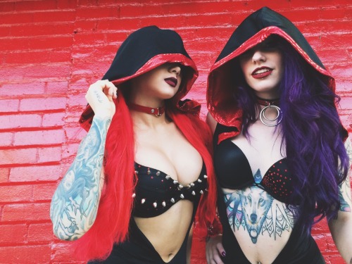 zoopymonsters:Lead vocalists Shotzi Blackheart & OkiDokiOkami! Keep an eye on our Patreon for ne