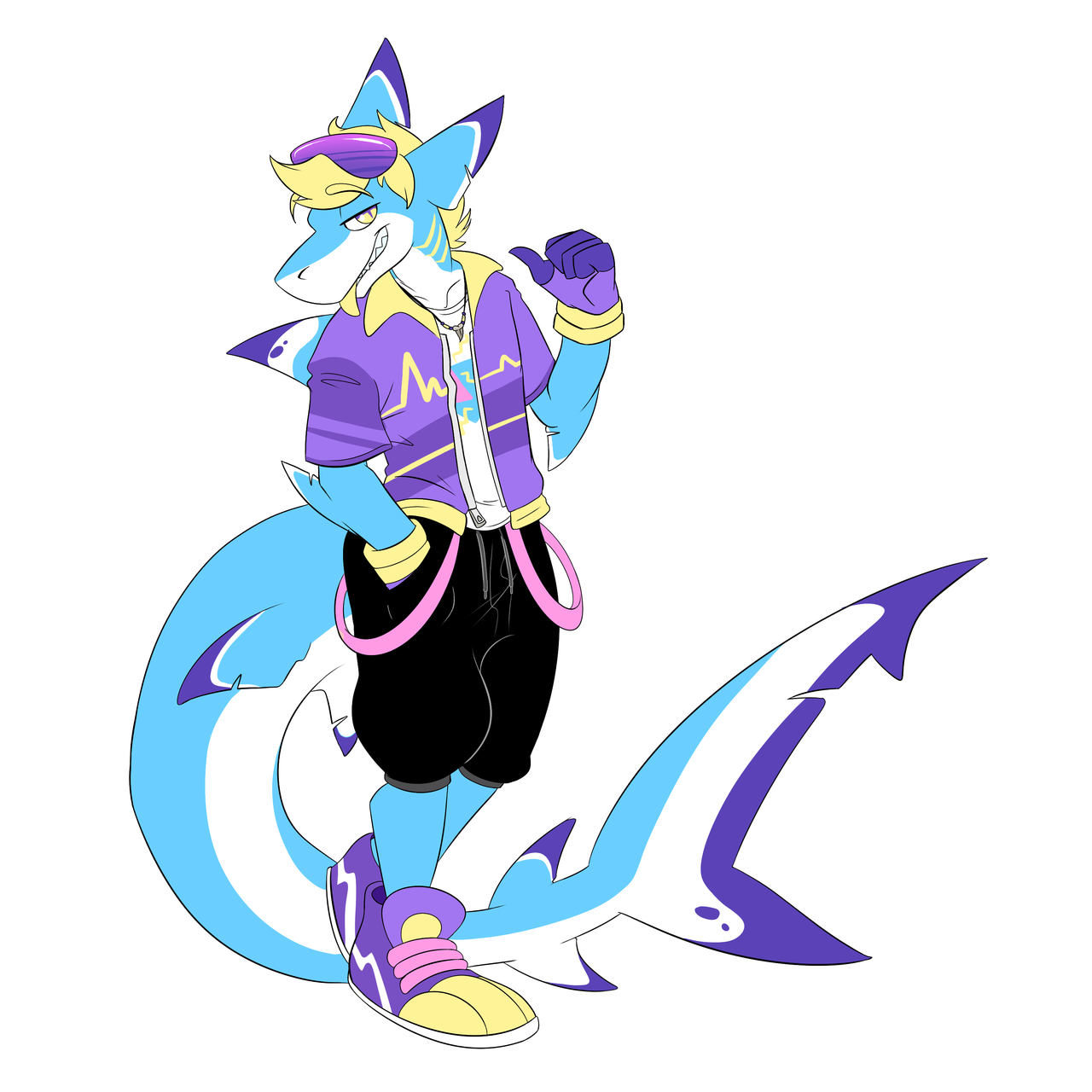 Furry Shark Ass