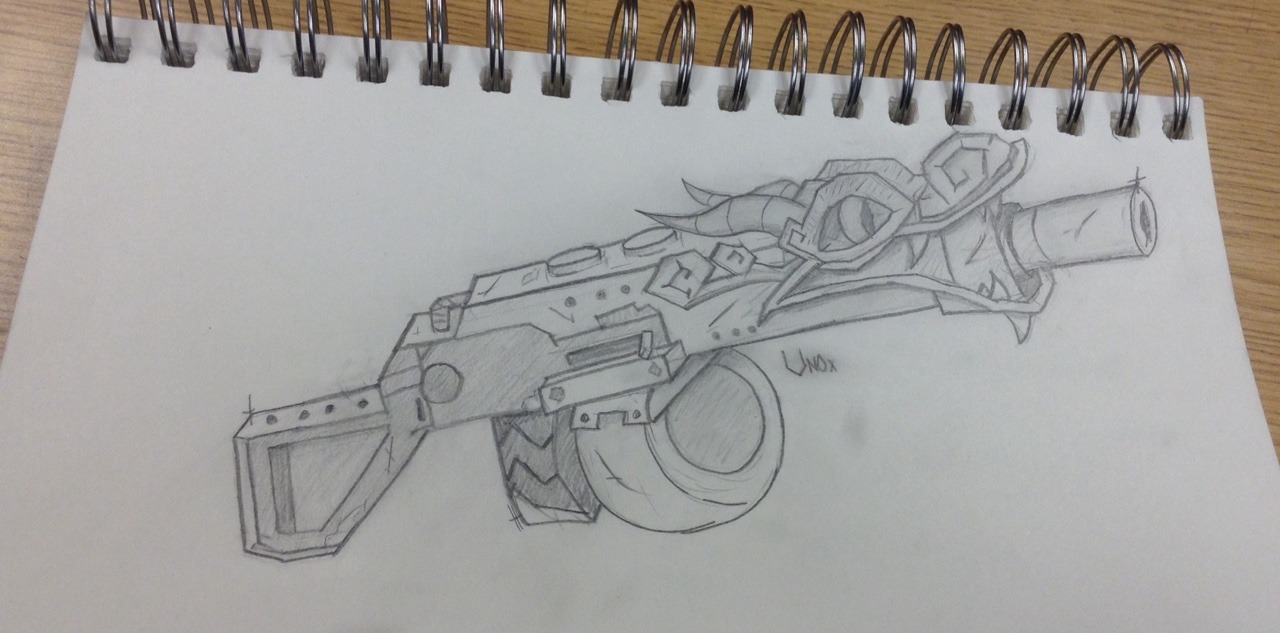 I was bored and I don&rsquo;t have my laptop so I drew this