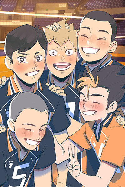 injureddreams:Our Second Years ♥ ; O; These guys make me so happy ! This was a mini freebie for a sh