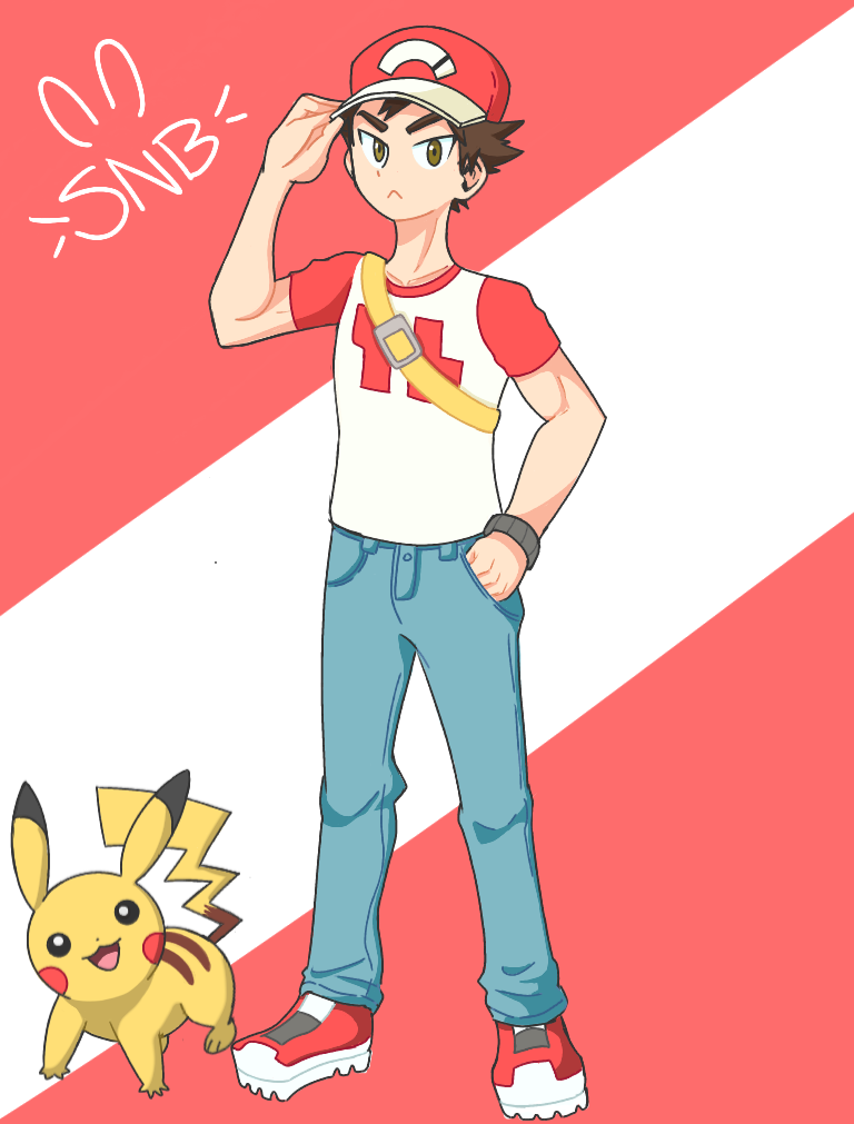 shiro-neko-bunny:  Trainer Red challenges you to a battle !!! 