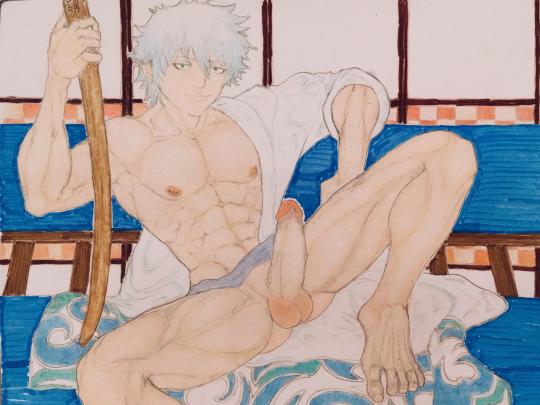 r/rule34gay - Gintoki Sataka from Gintama😋