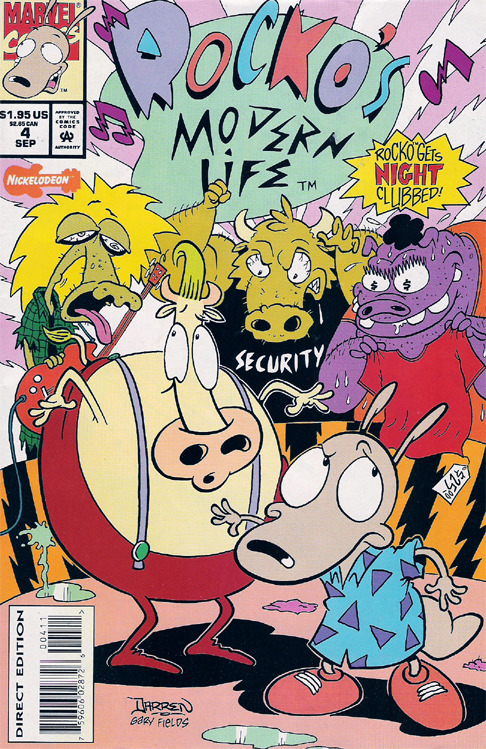 dudpendous:  Keeping with the Nick theme here’s Marvel Comics Rocko’s Modern Life which ran for only 7 issues. 