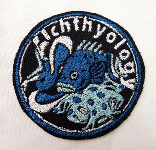 I have added onto my Biological Patches rainbow with the new Ichthyology Patch! The first protoypes 